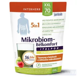   Interherb XXL Mikrobiom-Bélkomfort por alma-körte italpor 210 g