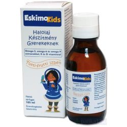 Eskimo Kids étrendkiegészítő olaj tutti-frutti 105 ml 