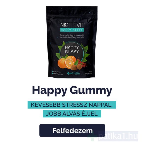Nottevit Happy Gummy gumitabletta narancs 20x