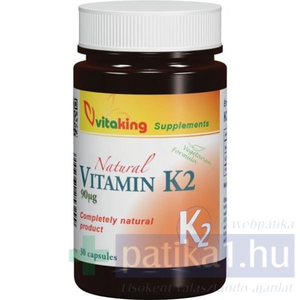 Vitaking K2-vitamin 90 mikrogramm kapszula 30 db