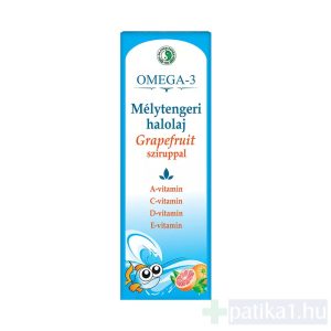 Dr. Chen Omega-3 mélytengeri halolaj szirup grapefruit 500 ml