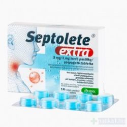 Septolete Extra 3 mg/1 mg szop. tabl. mentol 16 db 
