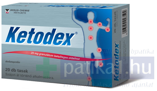 KETODEX 25 mg filmtabletta