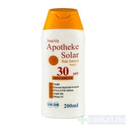 Jutavit Apotheke Solar naptej SPF30 200 ml