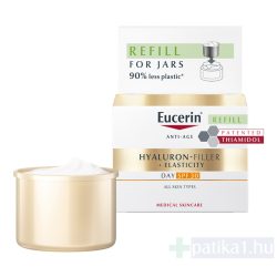   Eucerin Hyaluron-Filler + Elasticity Bőrtömörséget regeneráló nappali krém SPF30 50 ml Öko-utántöltő kiszerelés