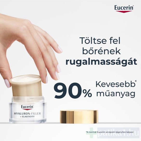 Eucerin Hyaluron-Filler + Elasticity Bőrtömörséget regeneráló nappali krém SPF30 50 ml Öko-utántöltő kiszerelés