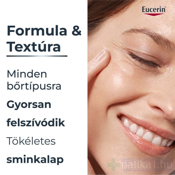 Eucerin Hyaluron-Filler + Elasticity Bőrtömörséget regeneráló nappali krém SPF30 50 ml Öko-utántöltő kiszerelés