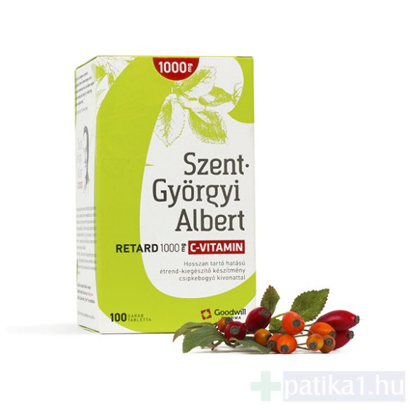 Szent-Györgyi Albert C-vitamin 1000 mg Retard tabletta 100 db