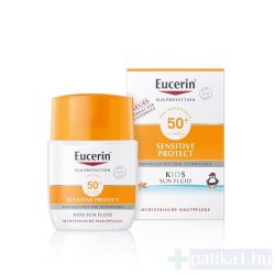   Eucerin Sun Sensitive Protect gyermek naptej FF50 50 ml (zsebnaptej)