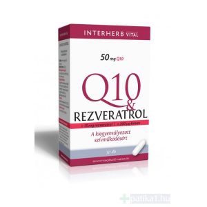 Interherb Q10 + Rezveratrol kapszula 30 db