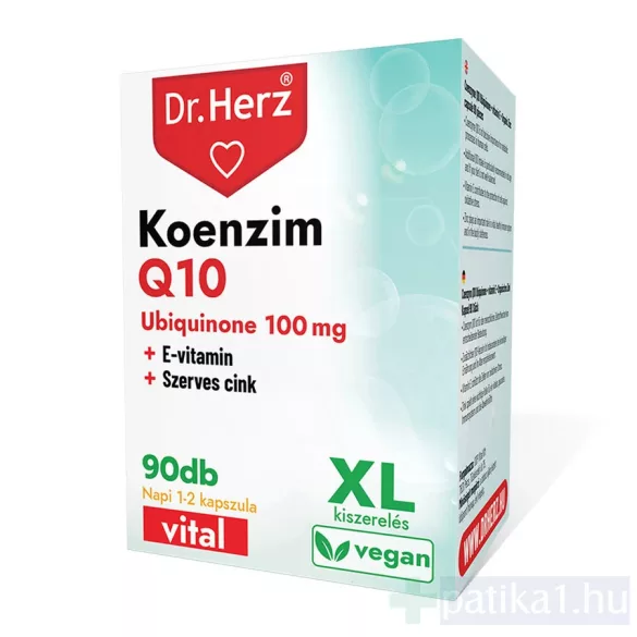 Dr. Herz koenzim Q10 100 mg kapszula 90x