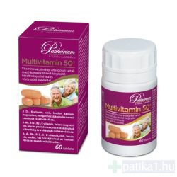 Patikárium Multivitamin tabletta 50+ 60x