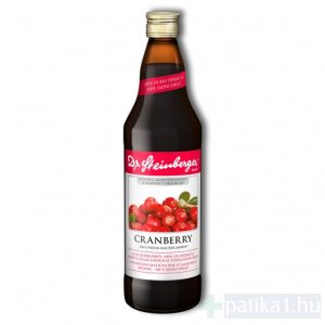 Dr. Steinberger Cranberry tőzegáfonyalé - 750 ml