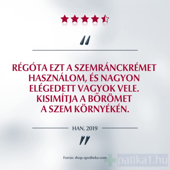 Eucerin Hyaluron-Filler + Volume Lift Bőrfeszesítő szemránckrém 15 ml