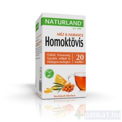   Naturland Homoktövis Méz & Narancs gyümölcsös ízélmény filteres tea 20x2g