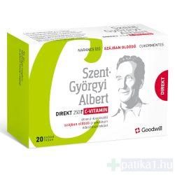 Szent-Györgyi Albert Direkt C-vitamin 250 mg old. gran 20x
