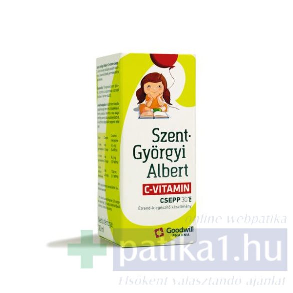 Szent-Györgyi Albert C-vitamin csepp 30 ml 