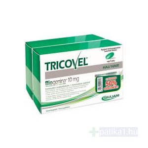 Tricovel Biogenina DUO 10 mg tabletta 2x30 db