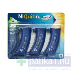 Niquitin Minitab 4 mg préselt szopogató tabletta 3x20 db