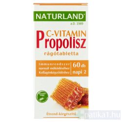Naturland Propolisz C-vitamin tabletta 60x