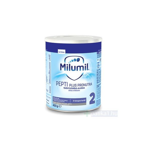 Milumil Pepti Plus 2 Pronutra 6+ spec. élelmiszer 450 g