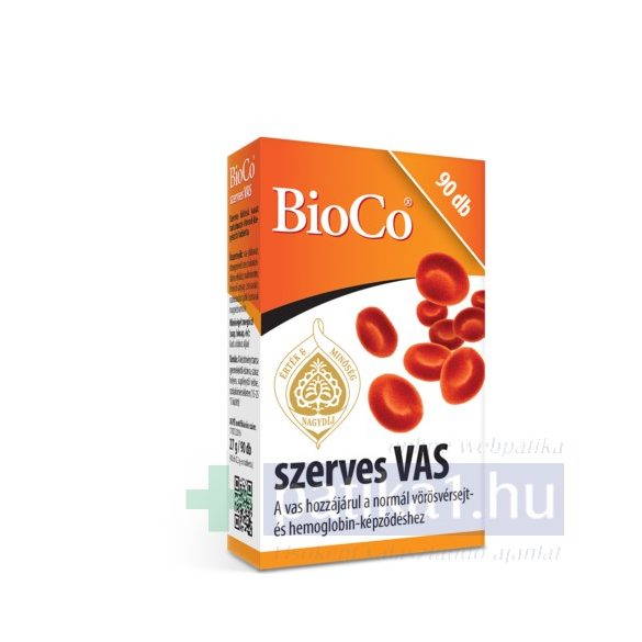 BioCo Szerves Vas tabletta 90x