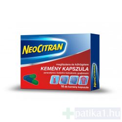   Neo Citran kemény kapszula megfázásra és köhögésre 16 db