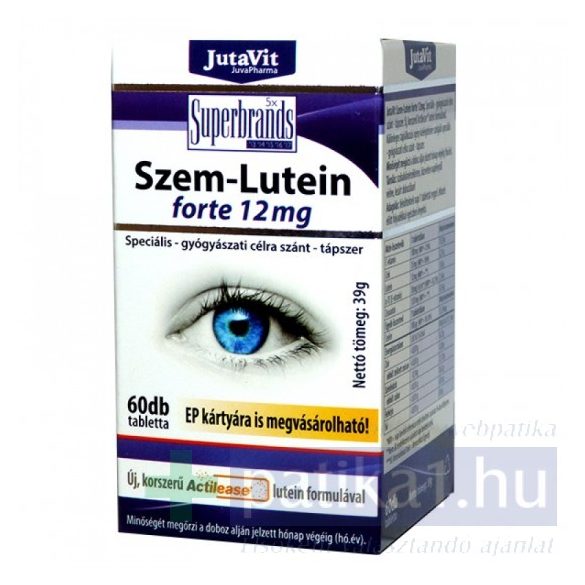 JutaVit Szem-Lutein 12 mg Forte tabletta 60 db