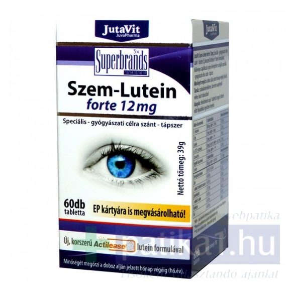 JutaVit Szem-Lutein 12 mg Forte tabletta 60x