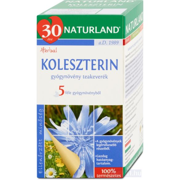 Naturland Koleszterin tea filteres 20x2g