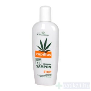 Cannaderm Capillus sampon seborrheás bőrre 150ml