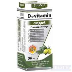 JutaVit D3-vitamin cseppek felnőtteknek 1000NE/csepp 30 ml