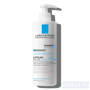 LRP Lipikar AP+ M Light Balzsam 400 ml könnyű