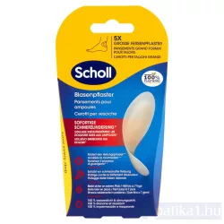 Scholl vízhólyagtapasz sarokra 5x