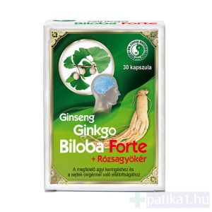 Dr. Chen Ginseng ginkgo biloba forte kapszula 30x