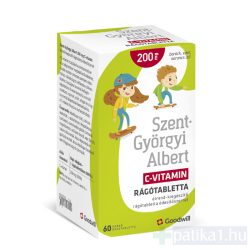Szent-Györgyi Albert 200 mg C-vitamin rágótabletta 60x