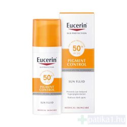 Eucerin Sun Pigment Control napozó fluid arcra FF50+ 50 ml