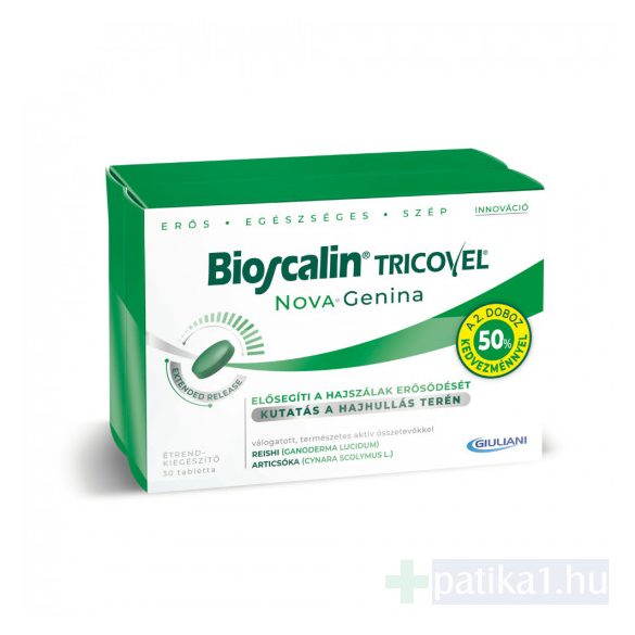 Bioscalin Tricovel NovaGenina étrendkiegészítő 60x