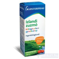   Klosterfrau Izlandi zúzmó szirup gyerekeknek (cseresznyés) 100 ml 