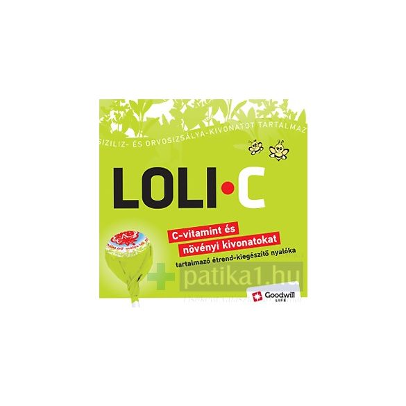 Loli-C C-vitamin növényi kivonat nyalóka 1 db