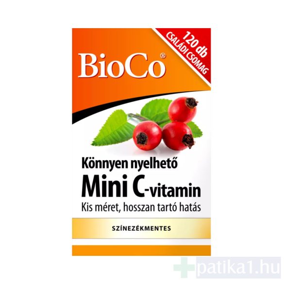 BioCo Mini C-vitamin csipkebogyós retard 120x