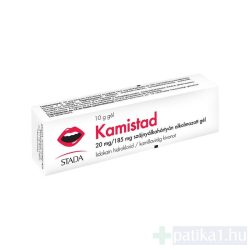   Kamistad 20mg/185mg szájnyálkahártyán alkalmazott gél 10 g 