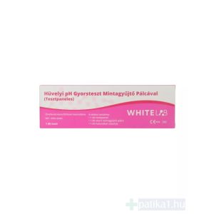 Whitelab Hüvelyi pH gyorsteszt panel hüvelyváladékból 1x