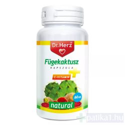 Dr. Herz Fügekaktusz + C-vitamin kapszula 60x