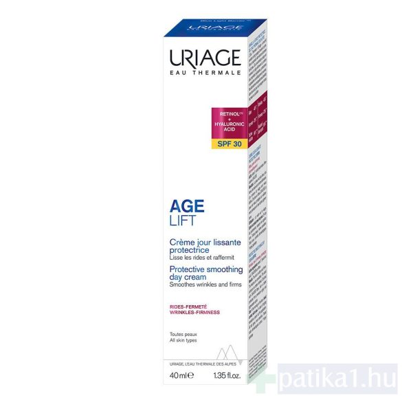 URIAGE Age Lift ránctalanító nappali arckém normál és száraz bőrre SPF30 40ml