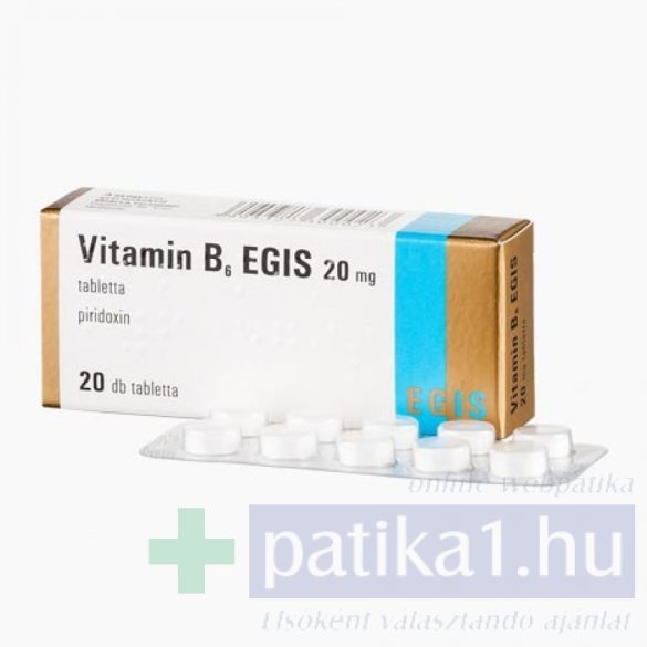 Vitamin B6 Egis 20 db