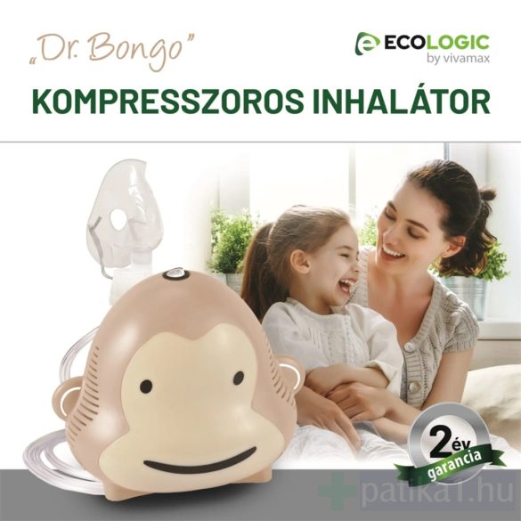 Vivamax Kompresszoros Inhalátor Dr. Bongo készlet