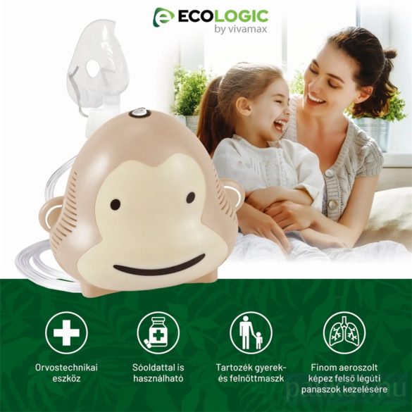 Vivamax Kompresszoros Inhalátor Dr. Bongo készlet