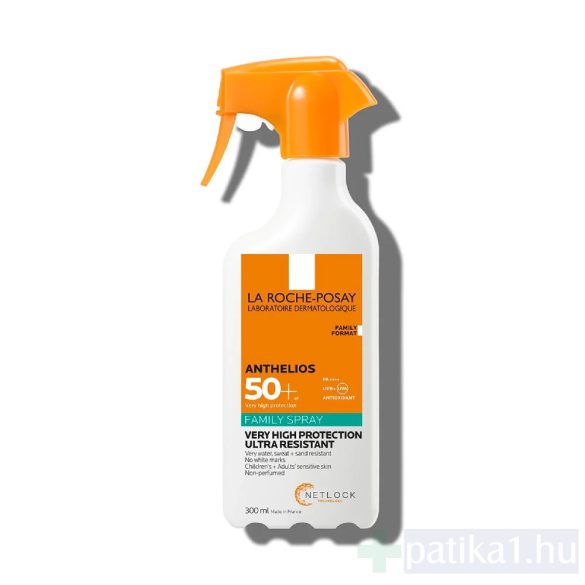 LRP ANTHELIOS láthatatlan spray SPF50+ 300ml - CSALÁDI KISZERELÉS