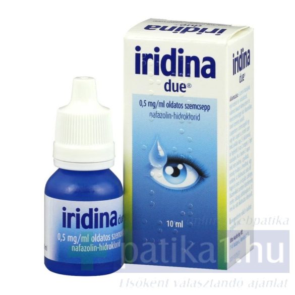 Iridina Due oldatos szemcsepp